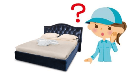 解体が難しいベッド